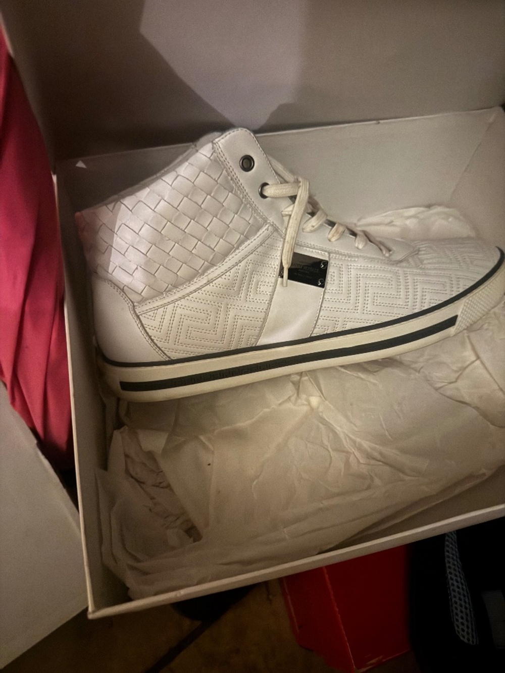 Versace men’s tennis shoes